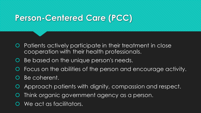 Slide: Person-Centered Care (PCC)