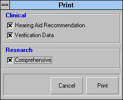 DSL 4.1 軟體的列印（Print）對話方塊