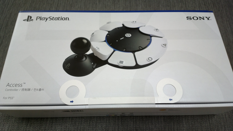 Sony PlayStation Access Controller 包裝外盒正面特寫